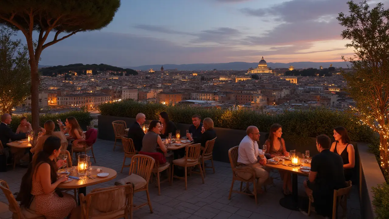 Drinks, Music, and Rooftop Views